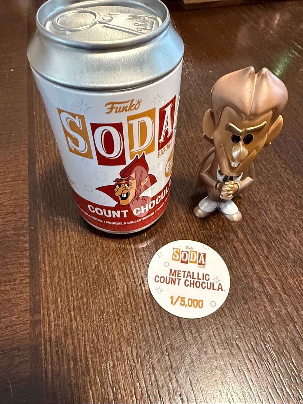 Funko Exclusive Metallic Count Chocula Figure Soda